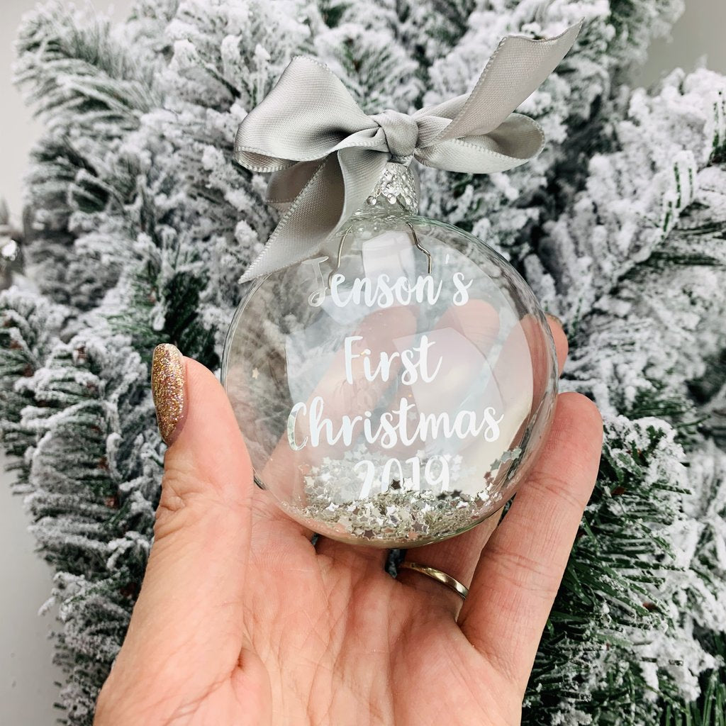 Christmas Personalised Floating Bauble