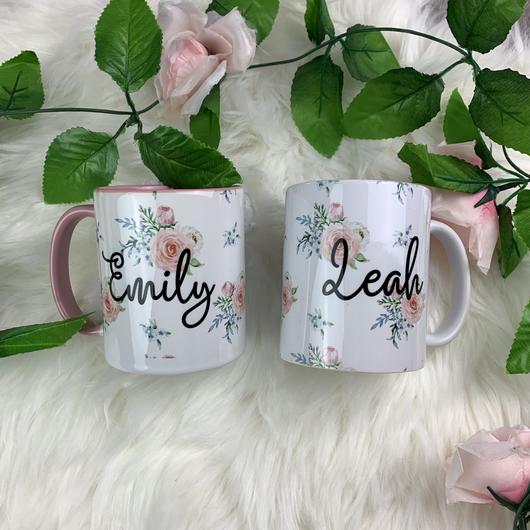 Floral Name Mug