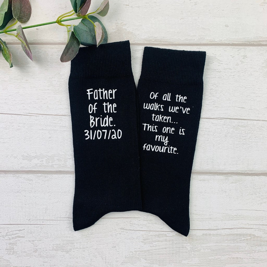 Of All The Walks We've Taken Socks