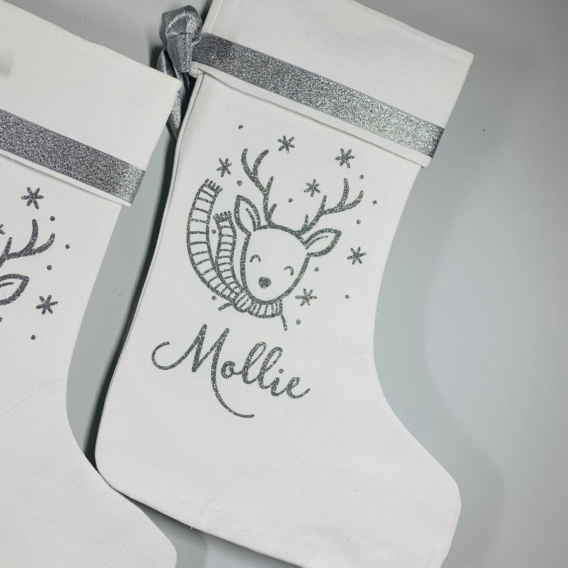 Personalised Christmas Stocking - Animals