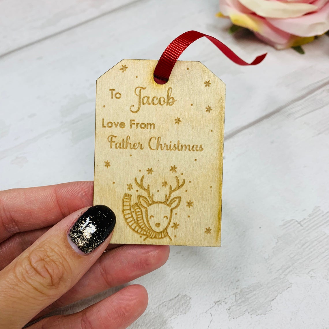 Wooden Gift Tag