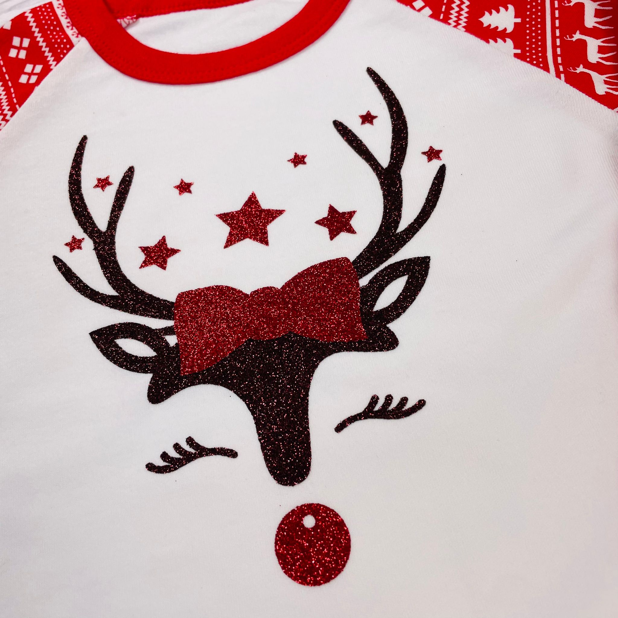 Reindeer Pyjamas - Red