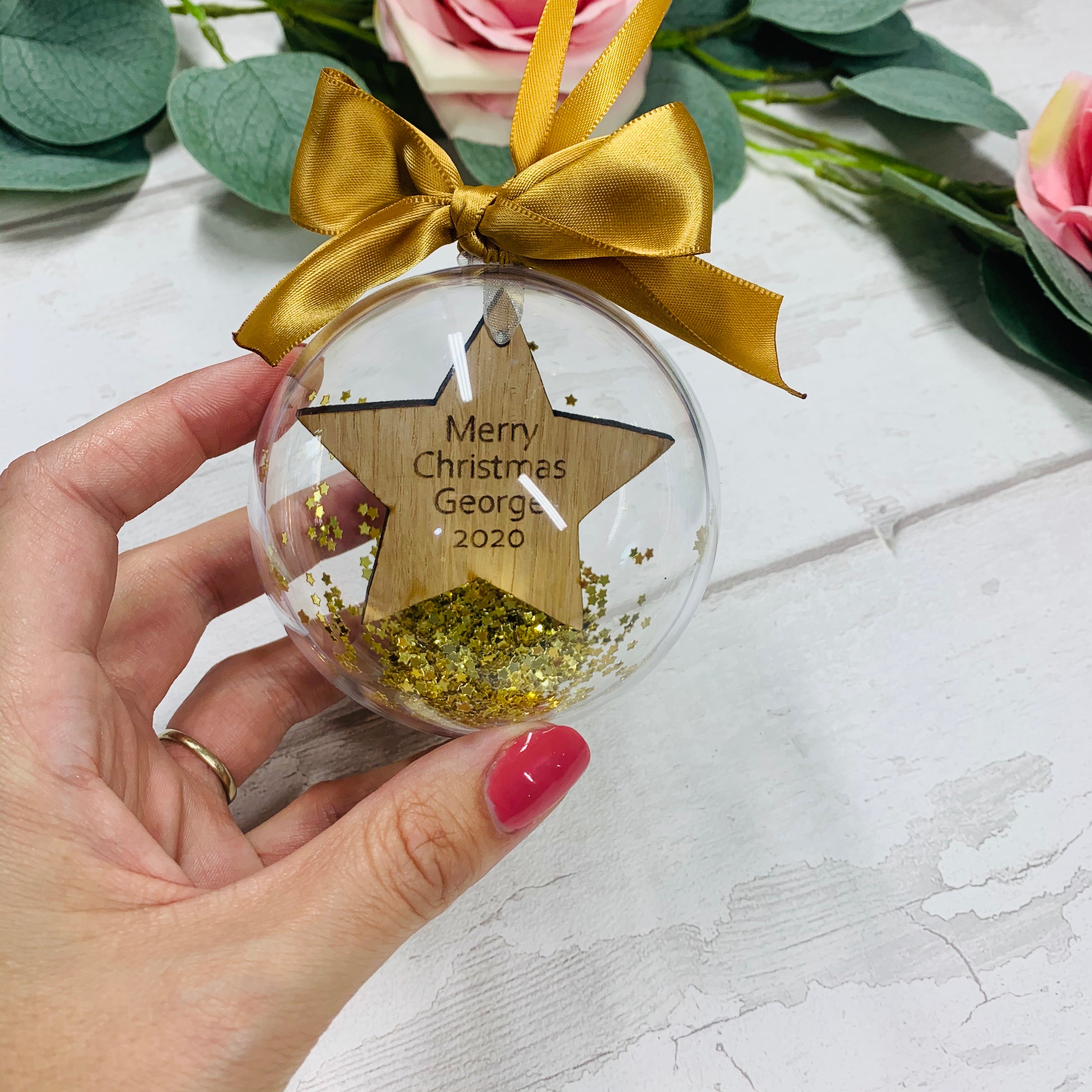 Christmas Star Floating Bauble