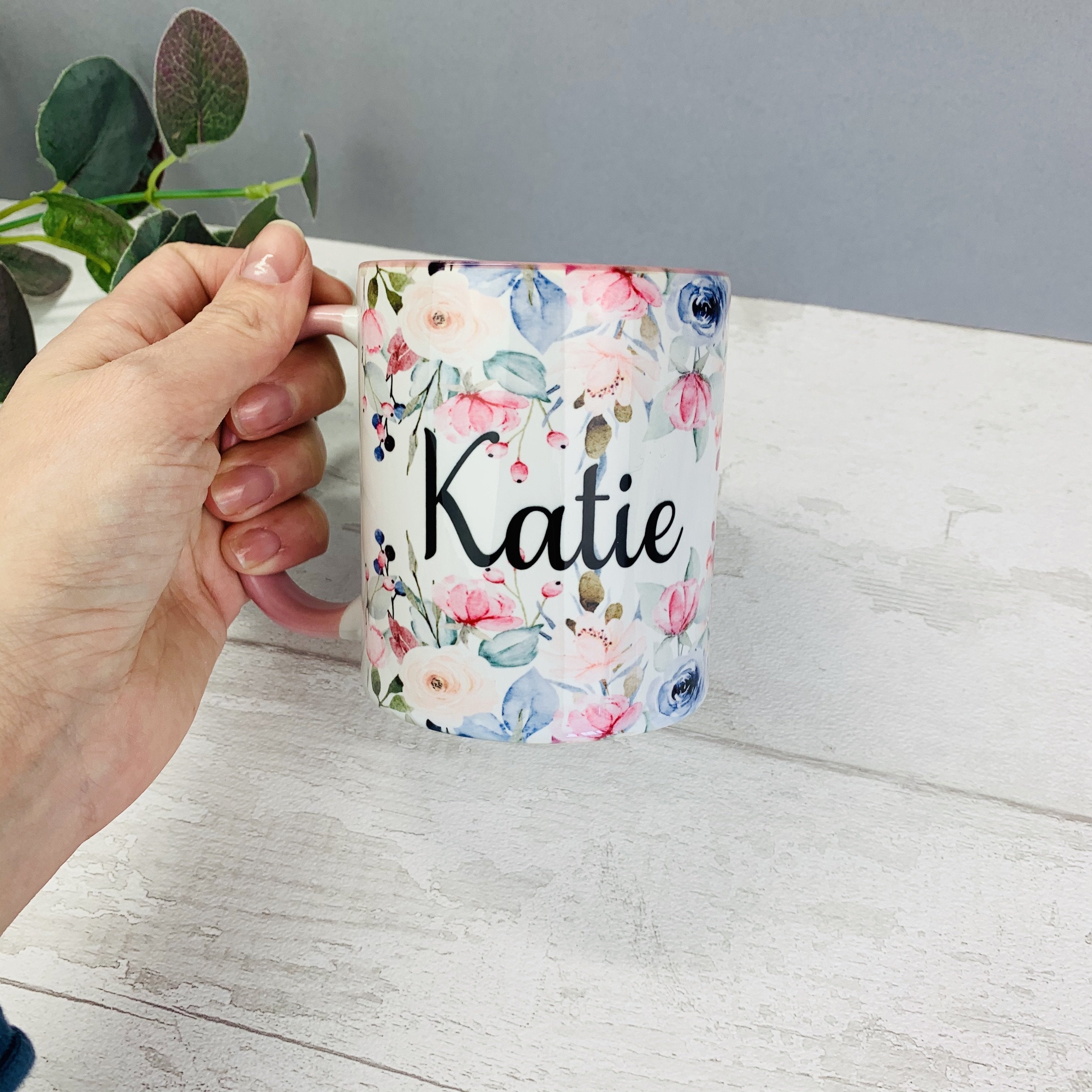 Floral Wrap Mug - Occasionally Cute