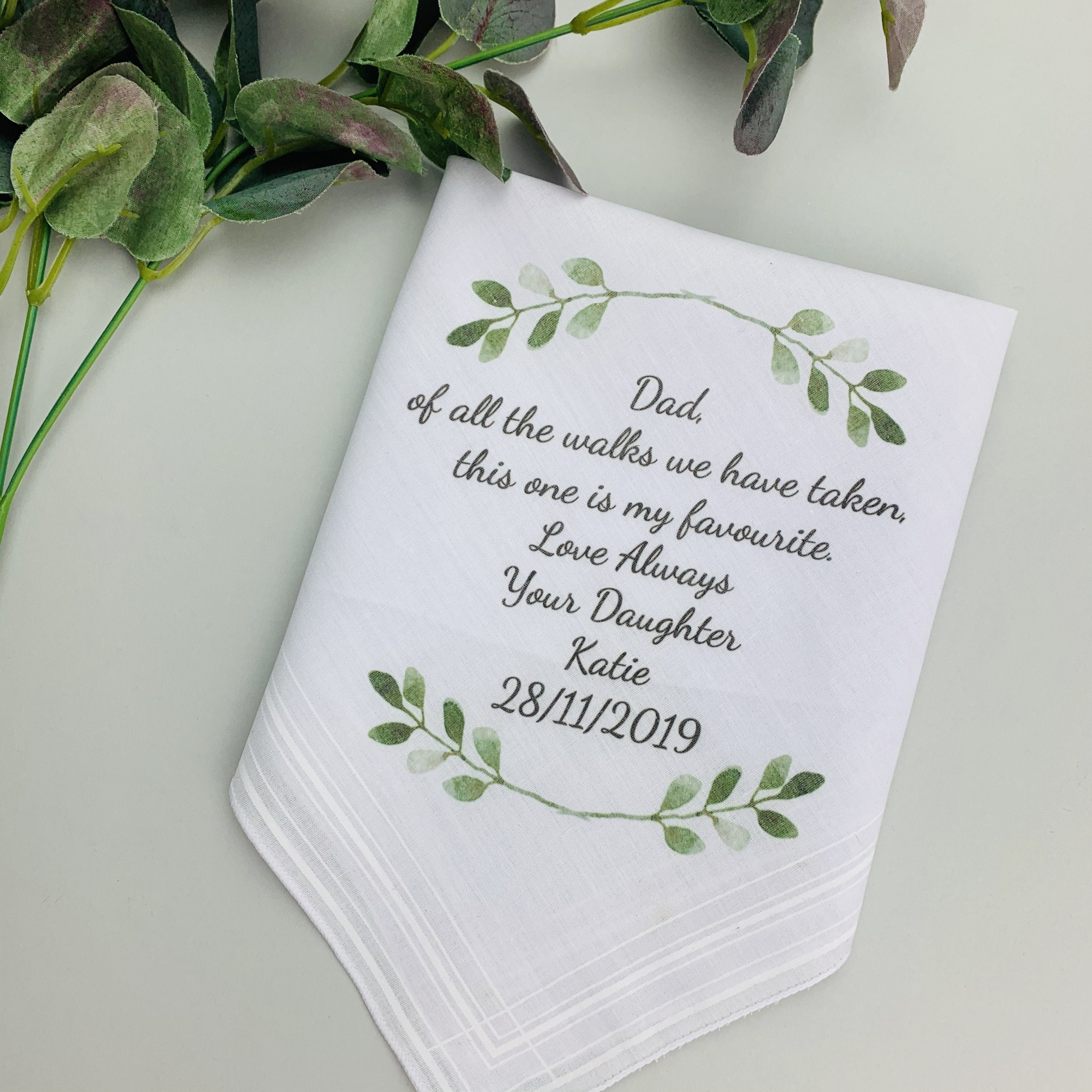 Father Of the Bride Hankie - Occasionally Cute