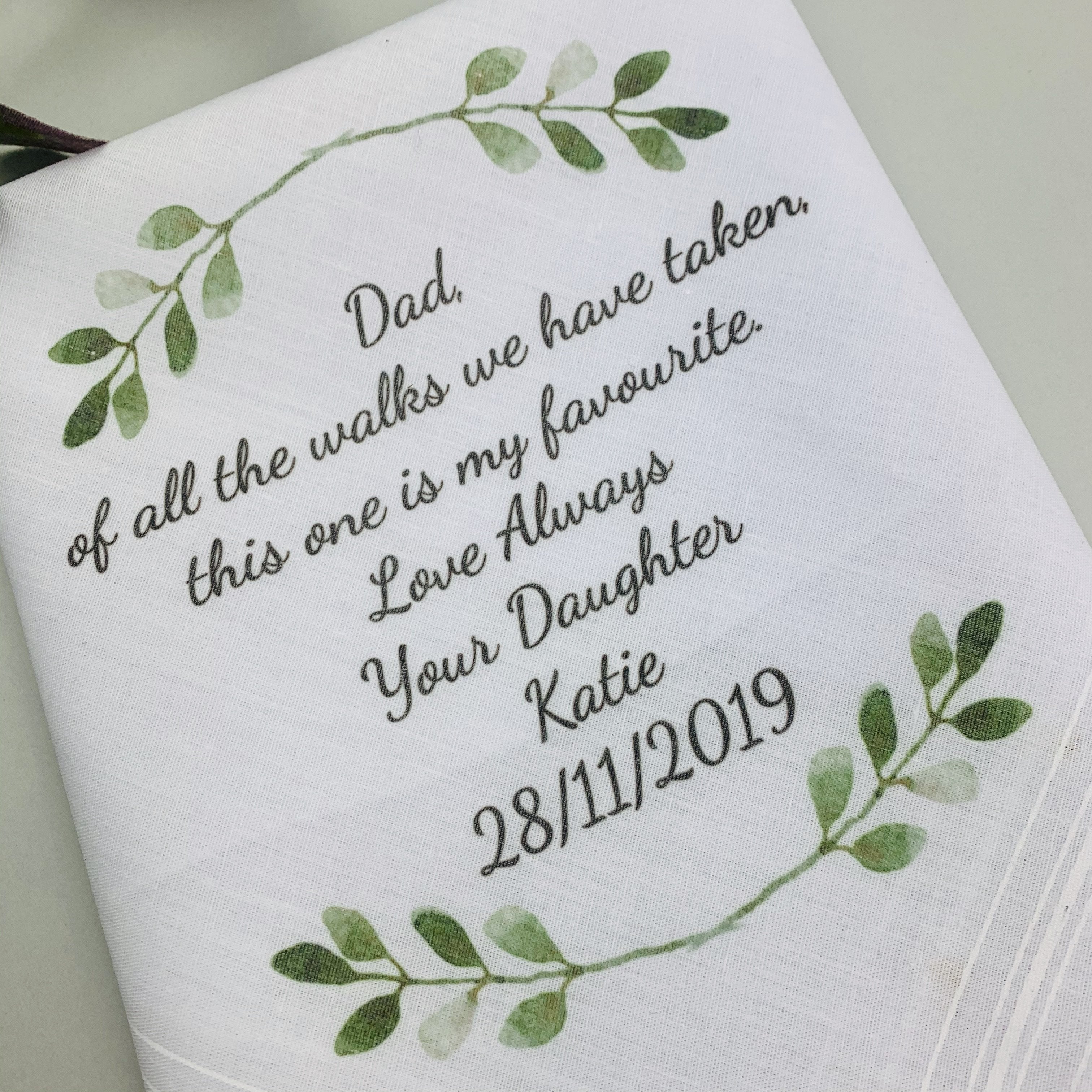 Father Of the Bride Hankie - Occasionally Cute