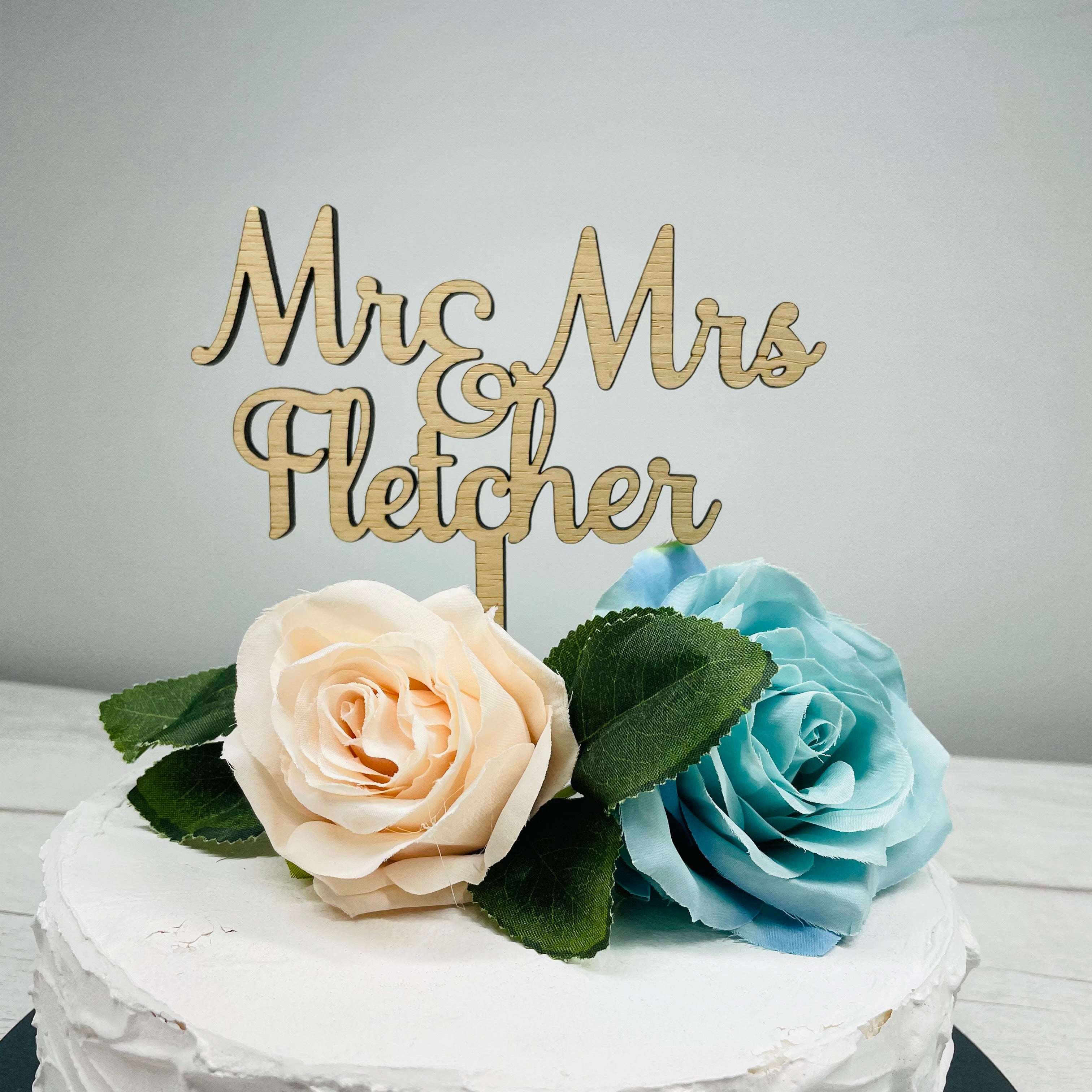 Classic Wedding Cake Topper