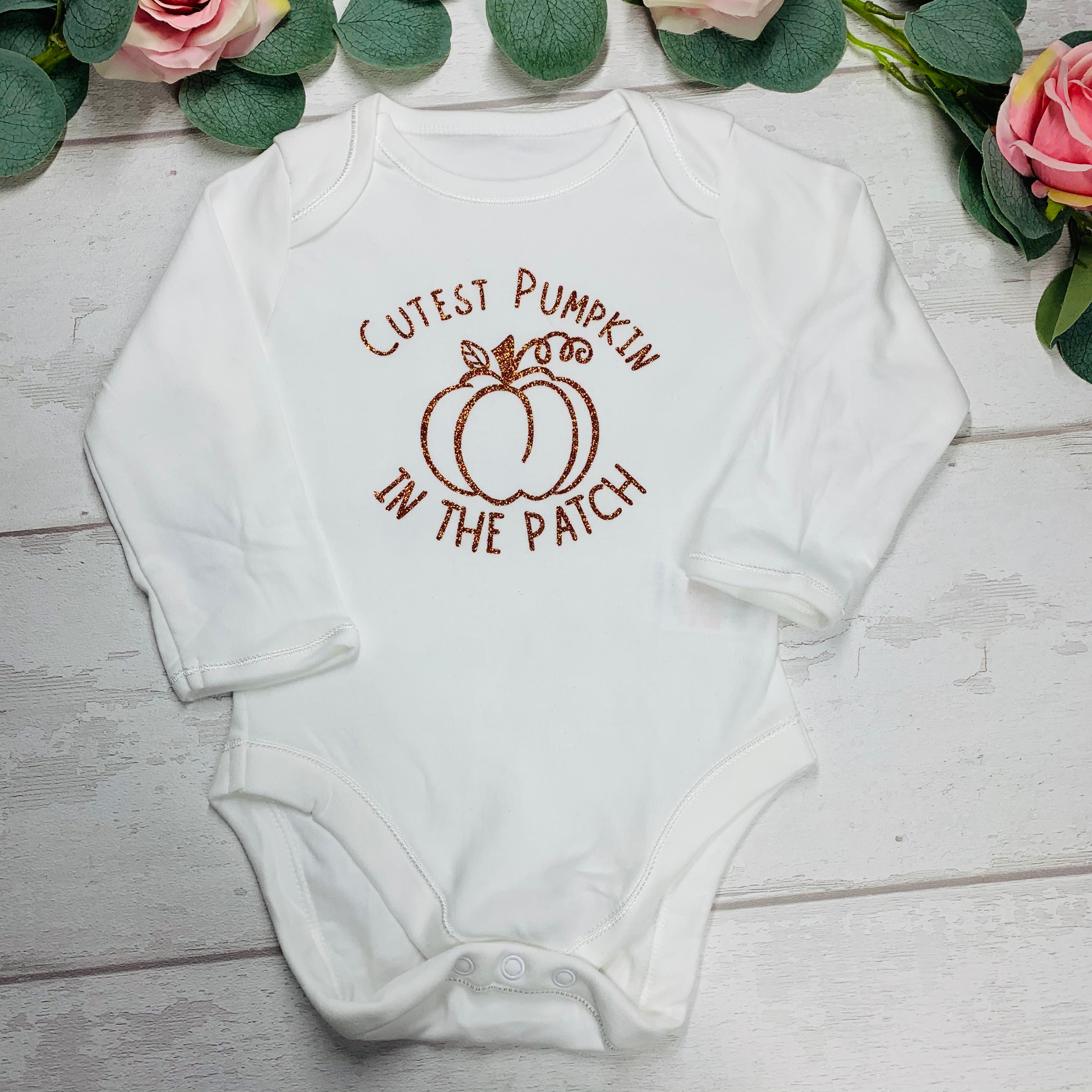 Cutest Little Pumpkin - Baby Vest