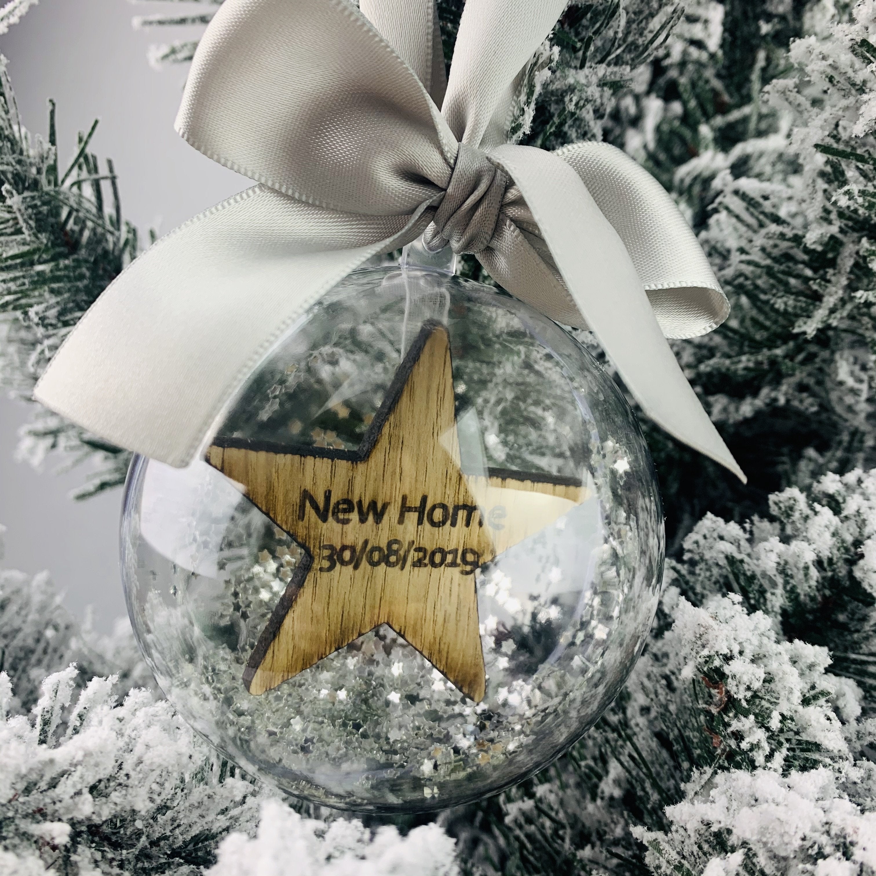 Christmas Star Floating Bauble - Occasionally Cute