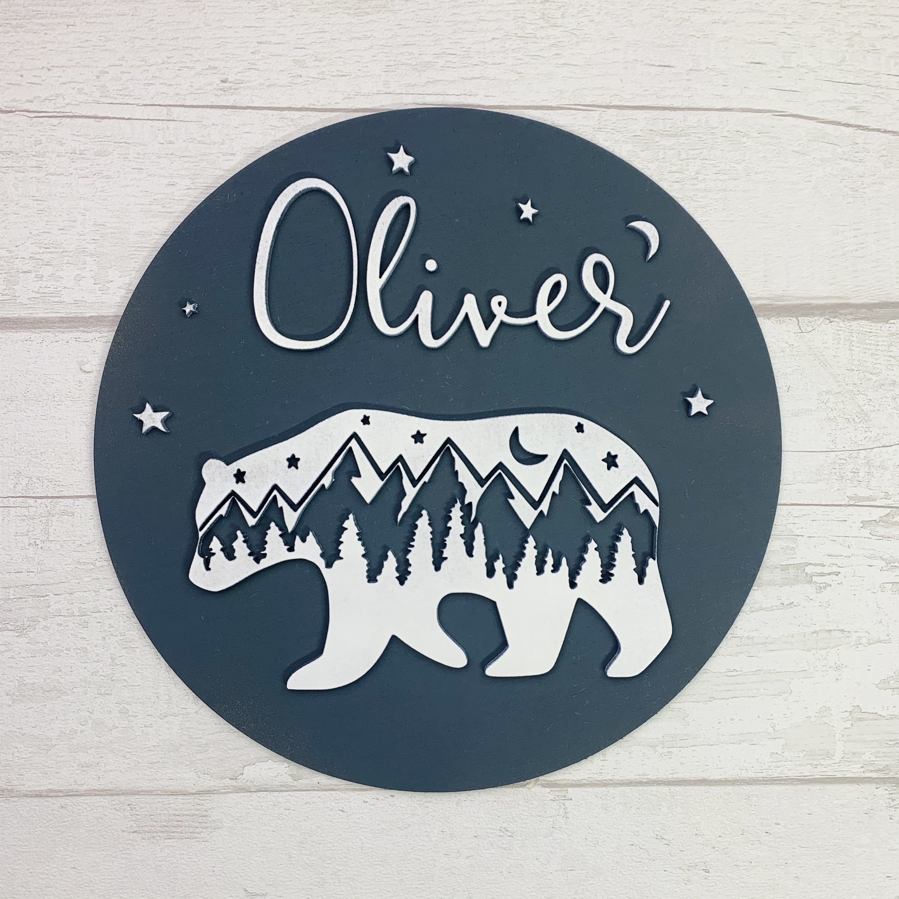 Bear Mountain Bedroom Sign - Occasionally Cute