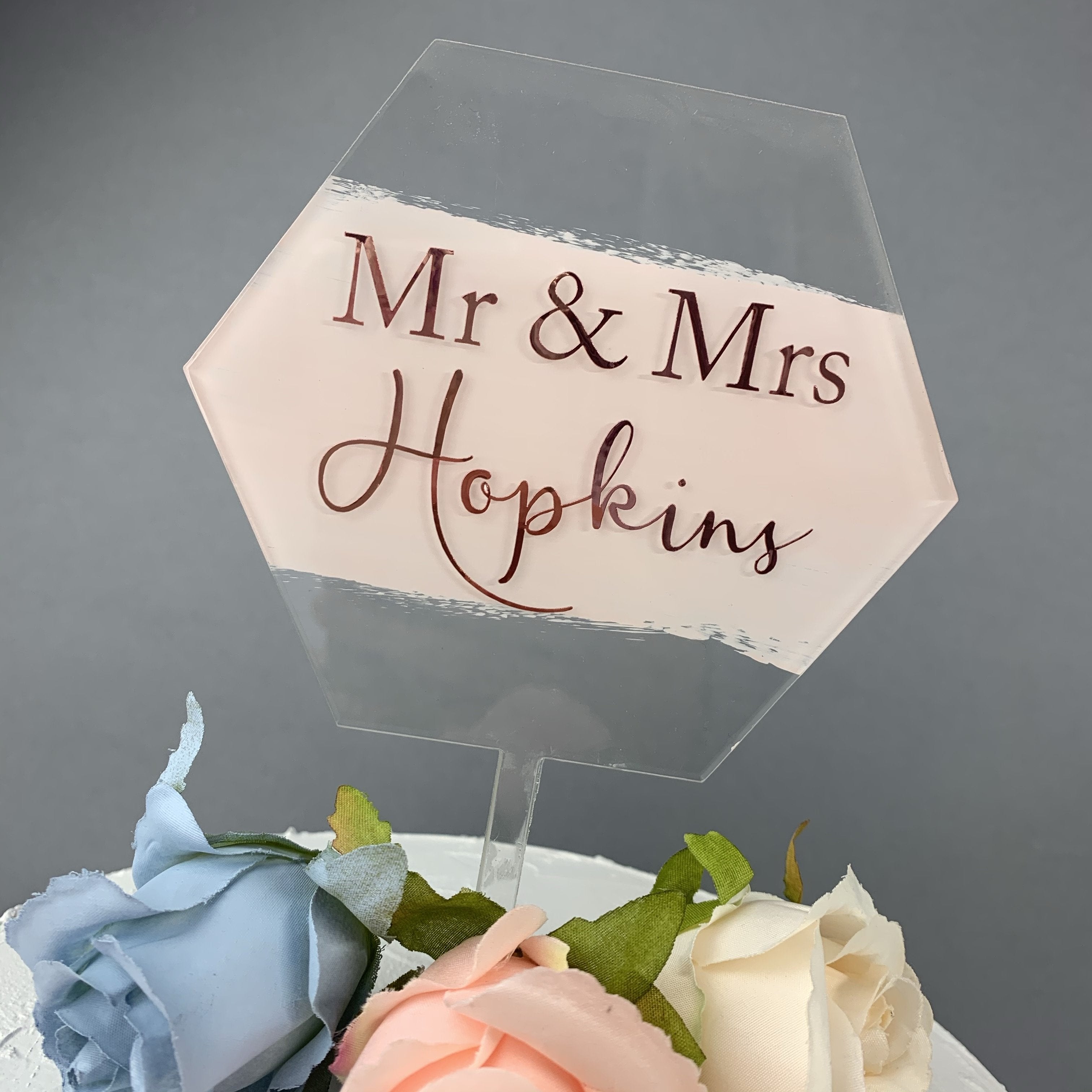 Hexagon Acrylic Topper - Occasionally Cute