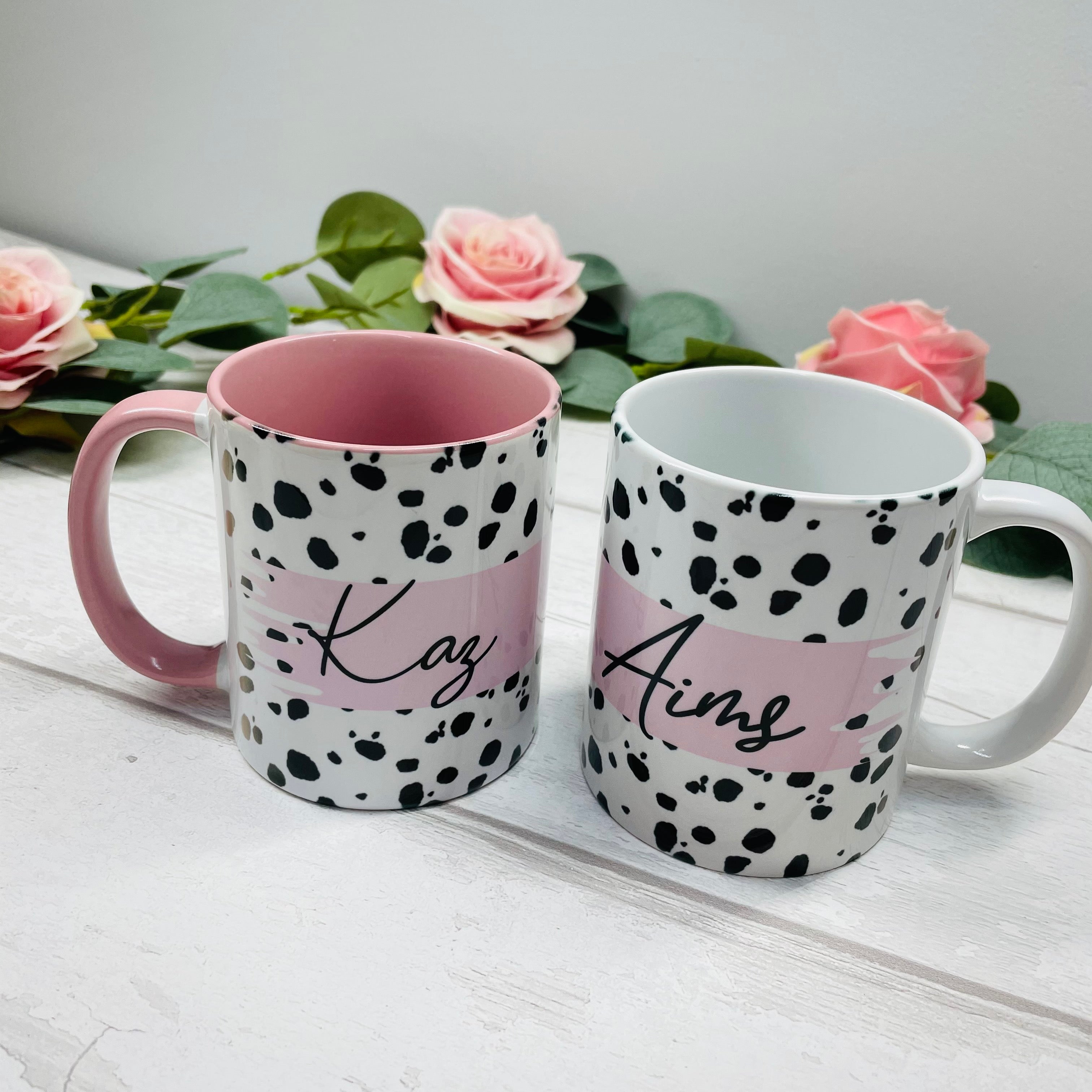 Spotty Name Mug