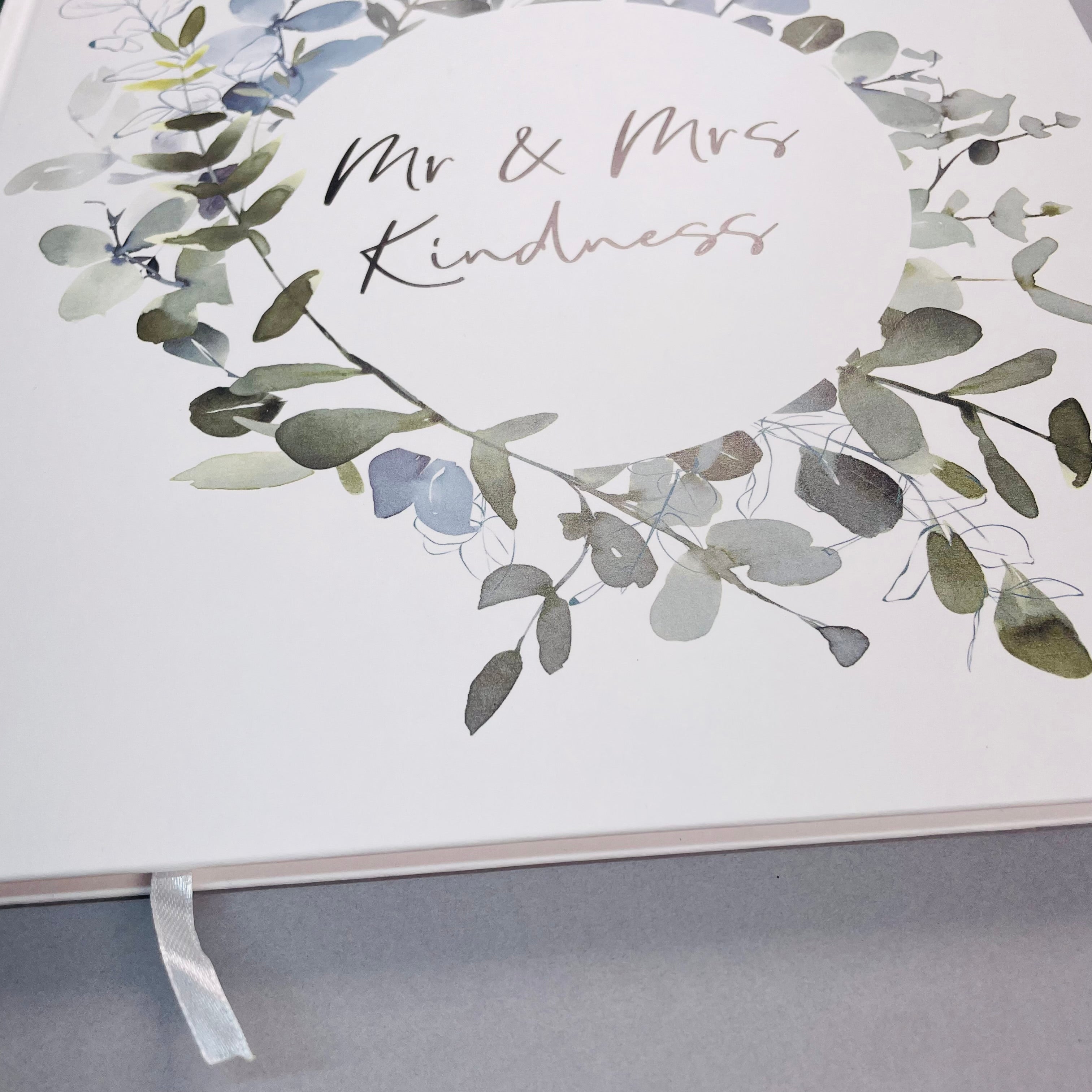 Eucalyptus Wedding Guest Book