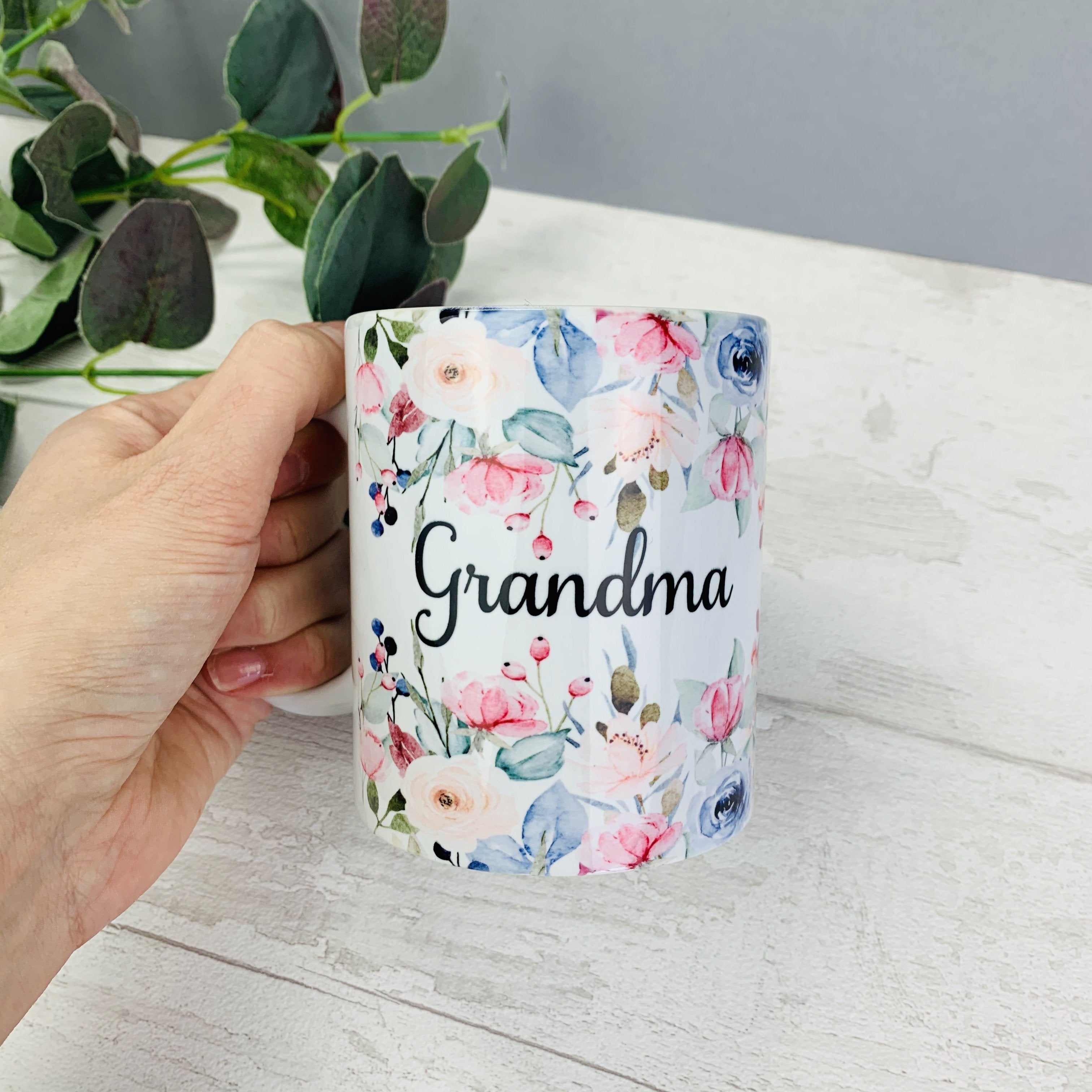 Floral Wrap Mug - Occasionally Cute