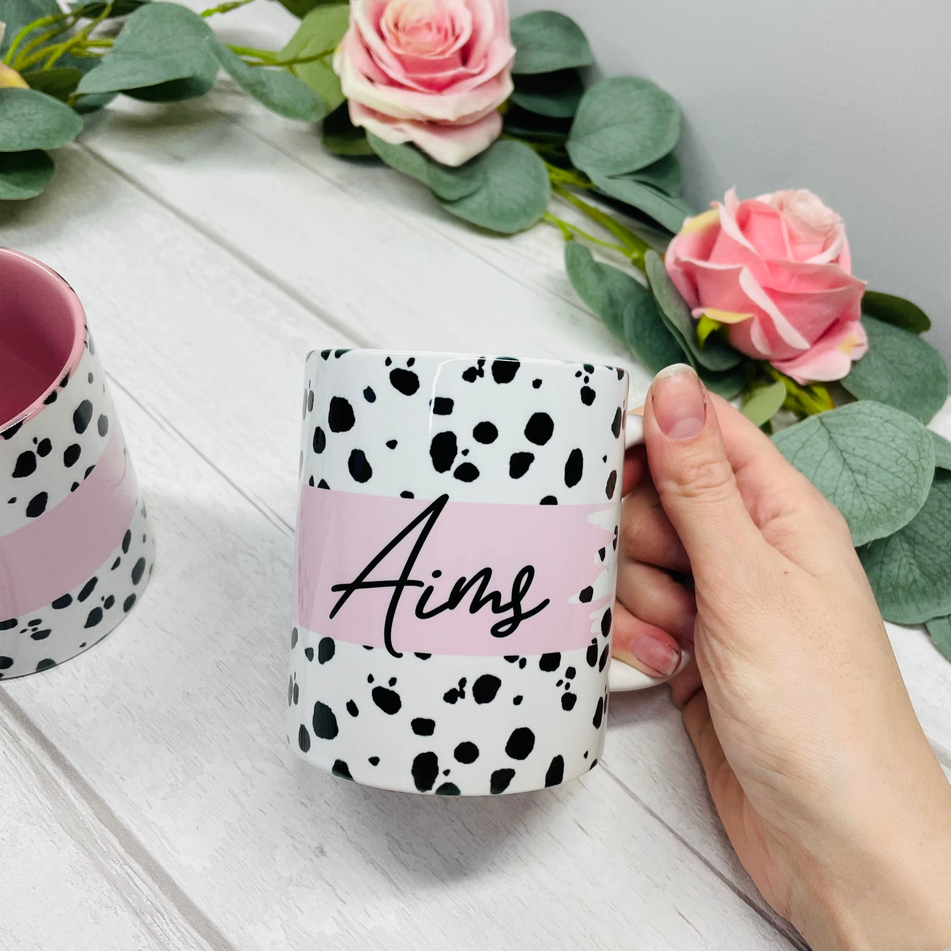 Spotty Name Mug