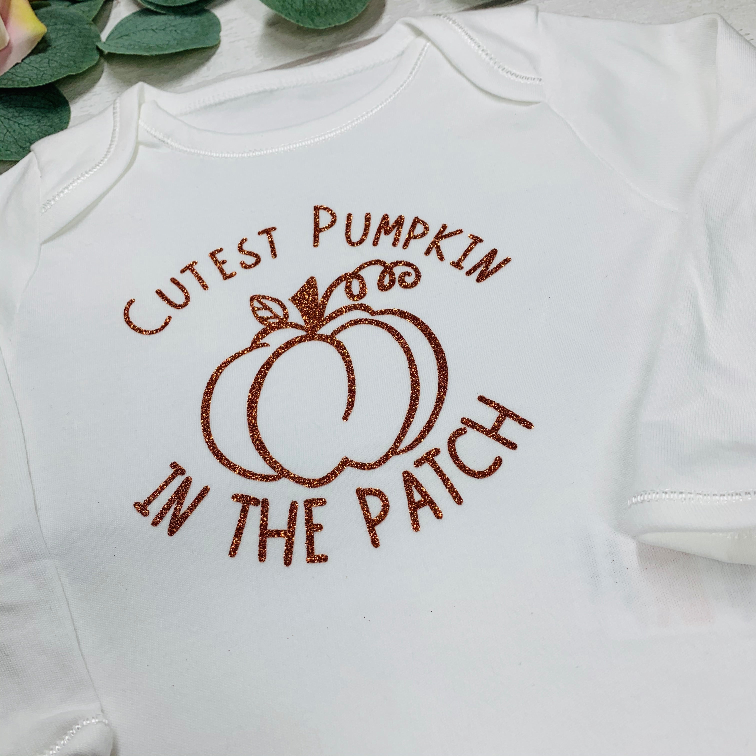 Cutest Little Pumpkin - Baby Vest