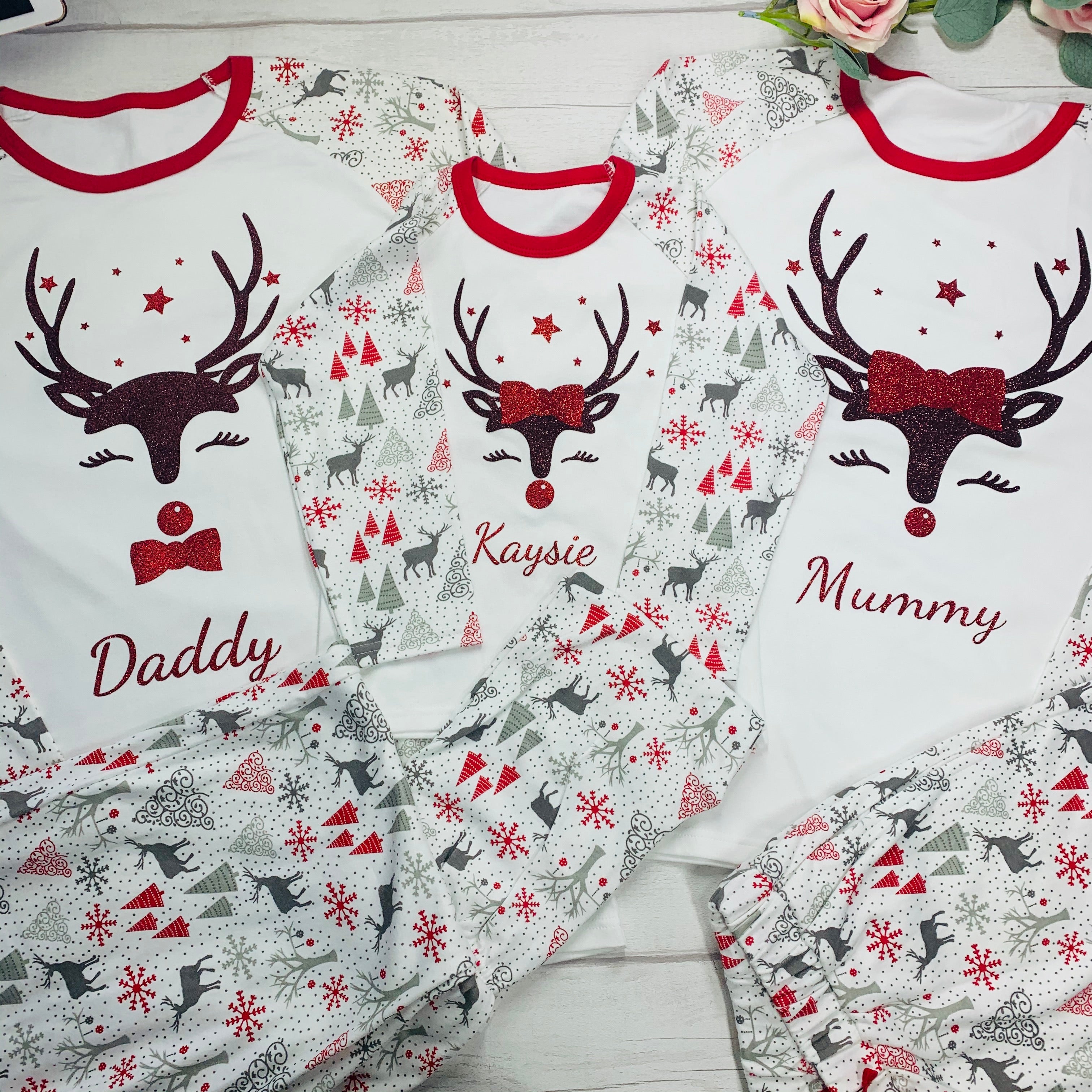 Christmas Pyjamas - Reindeer - Adults