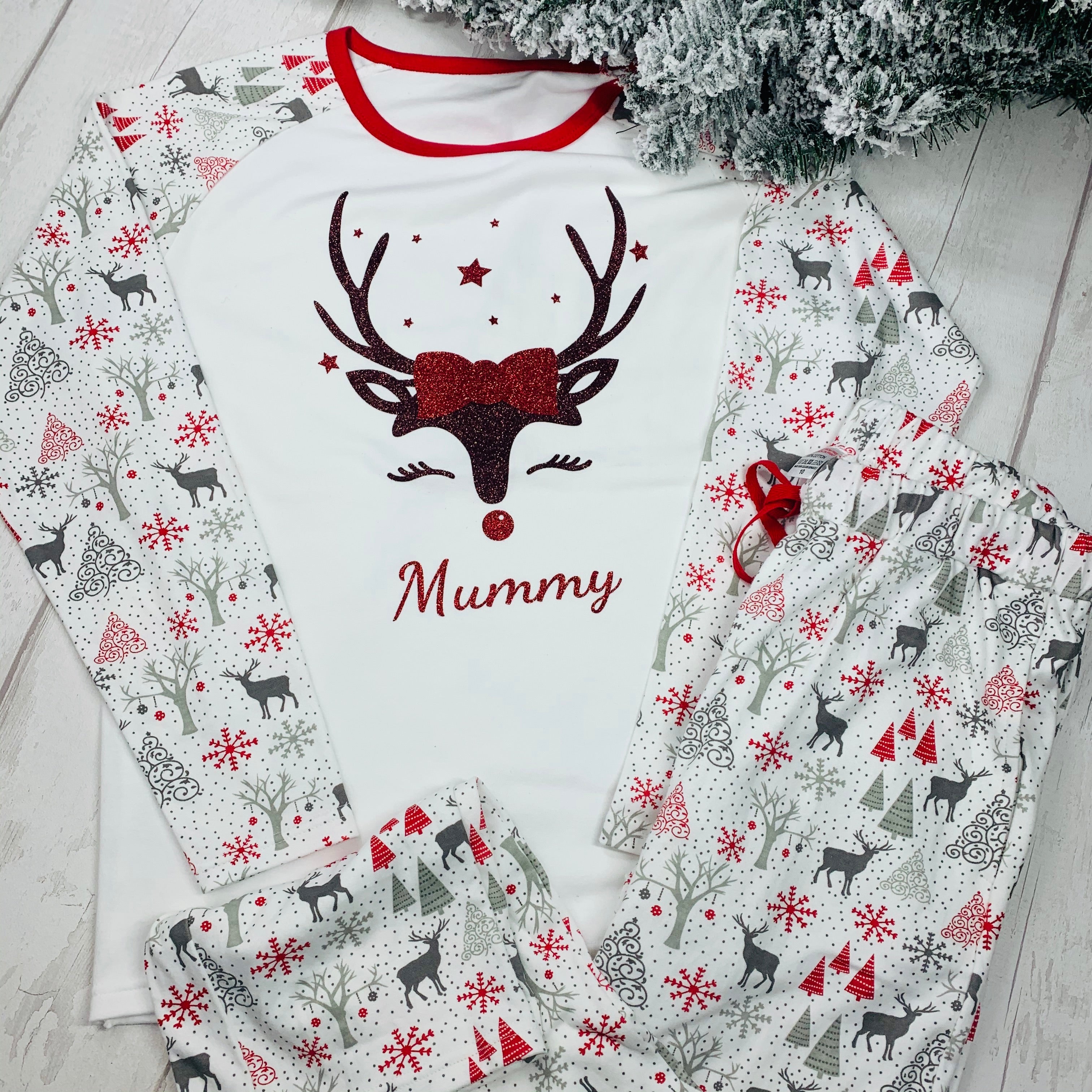 Christmas Pyjamas - Reindeer - Adults